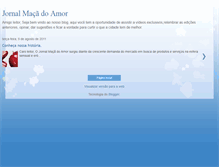 Tablet Screenshot of jornalmdoamor.blogspot.com