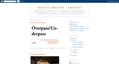 Desktop Screenshot of holdandfreight.blogspot.com