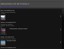 Tablet Screenshot of mipuebloenimgenes.blogspot.com