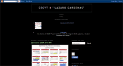 Desktop Screenshot of cecyt4.blogspot.com