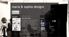 Desktop Screenshot of mariasophiadesigns.blogspot.com