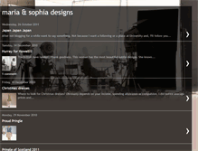 Tablet Screenshot of mariasophiadesigns.blogspot.com