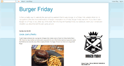 Desktop Screenshot of burgerfriday.blogspot.com