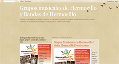 Desktop Screenshot of bandashermosillo.blogspot.com