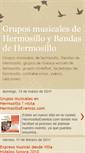 Mobile Screenshot of bandashermosillo.blogspot.com