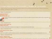 Tablet Screenshot of bandashermosillo.blogspot.com