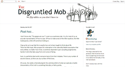 Desktop Screenshot of disgruntledmob.blogspot.com