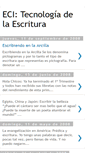 Mobile Screenshot of ecitecdelaescritura.blogspot.com