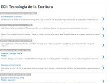 Tablet Screenshot of ecitecdelaescritura.blogspot.com