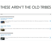 Tablet Screenshot of oldtribes.blogspot.com