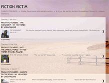 Tablet Screenshot of fictionvictim.blogspot.com