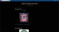 Desktop Screenshot of jadedscenesternyc.blogspot.com