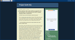 Desktop Screenshot of projectearthh20.blogspot.com