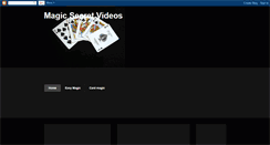 Desktop Screenshot of learnmagicsecret.blogspot.com