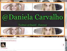 Tablet Screenshot of danicarvalhofc.blogspot.com