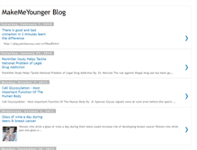 Tablet Screenshot of makemeyounger.blogspot.com