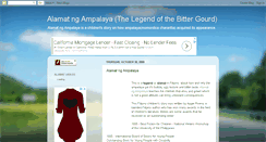 Desktop Screenshot of alamat-ng-ampalaya.blogspot.com