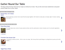 Tablet Screenshot of gatherroundourtable.blogspot.com