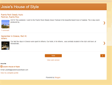 Tablet Screenshot of josieshouseofstyle.blogspot.com