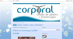 Desktop Screenshot of corporalpilatesefisioterapia.blogspot.com
