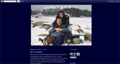 Desktop Screenshot of lauren-and-ian-plus1.blogspot.com