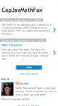 Mobile Screenshot of capjaxmathfax.blogspot.com