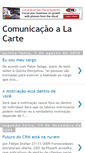 Mobile Screenshot of comunicacaoalacarte.blogspot.com