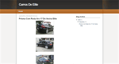 Desktop Screenshot of carrosdeelite.blogspot.com