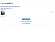 Tablet Screenshot of carrosdeelite.blogspot.com