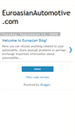Mobile Screenshot of euroasianautomotive.blogspot.com