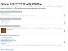 Tablet Screenshot of cayanacolectivodearqueologia.blogspot.com