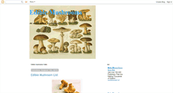 Desktop Screenshot of edible-mushrooms.blogspot.com