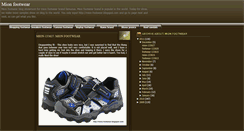 Desktop Screenshot of mion-footwear.blogspot.com