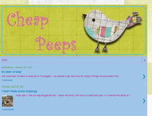 Tablet Screenshot of cheappeeps.blogspot.com