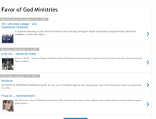 Tablet Screenshot of favorofgodministries.blogspot.com