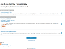 Tablet Screenshot of medicalchemy-hepatology.blogspot.com