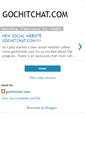 Mobile Screenshot of gochitchatcom.blogspot.com