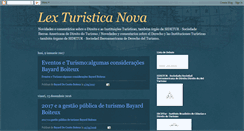 Desktop Screenshot of lexturisticanova.blogspot.com