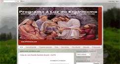 Desktop Screenshot of programaaluzdoespiritismo.blogspot.com