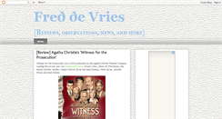 Desktop Screenshot of fred-de-vries.blogspot.com