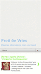 Mobile Screenshot of fred-de-vries.blogspot.com