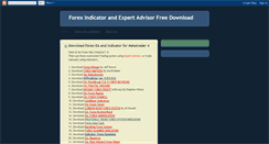 Desktop Screenshot of fx-freeindicator.blogspot.com