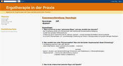 Desktop Screenshot of ergotherapiepraxis.blogspot.com