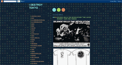 Desktop Screenshot of idestroytokyo.blogspot.com