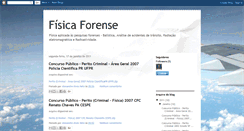 Desktop Screenshot of ciencia-forence.blogspot.com