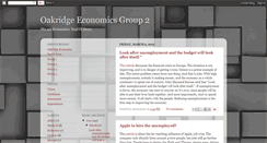 Desktop Screenshot of oakridge-econ2.blogspot.com