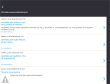 Tablet Screenshot of informaticaparalaadministracin.blogspot.com