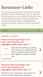 Mobile Screenshot of insurance-links.blogspot.com