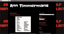 Desktop Screenshot of anntimmermans.blogspot.com