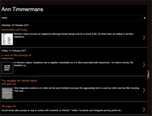 Tablet Screenshot of anntimmermans.blogspot.com